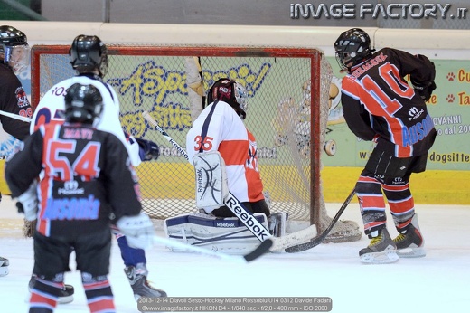 2013-12-14 Diavoli Sesto-Hockey Milano Rossoblu U14 0312 Davide Fadani